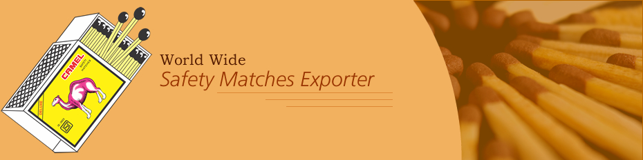 Safety Matches Exporter, Wooden matches manufacturer, wax matches
